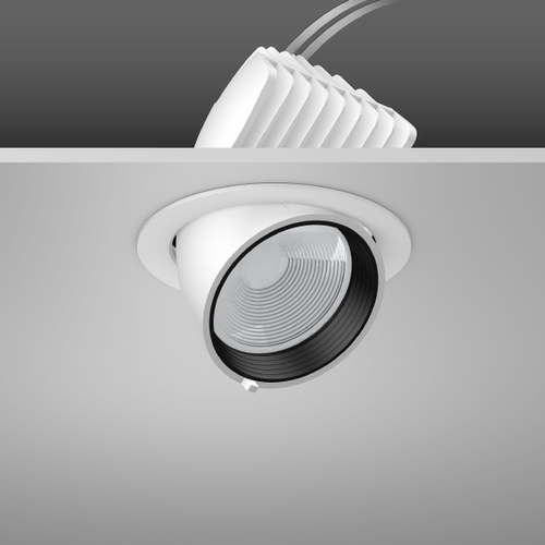 RZB LED-Einbaustrahler 935, DALI, weiß 911589.002.3.76