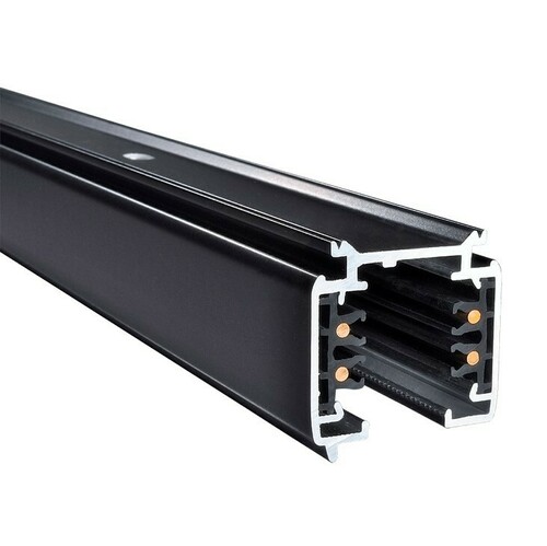 Abalight 3-PH-Stromschiene 2m, schwarz TRACK-Profil-2000-B Abalight 3-PH-Stromschiene 2m, schwarz TRACK-Profil-2000-B