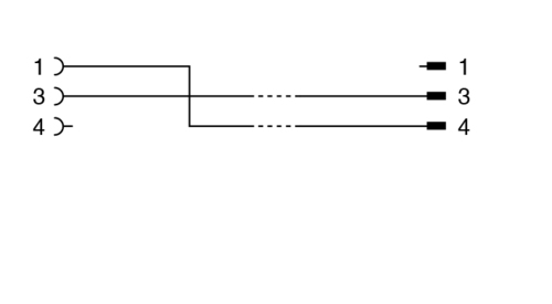 Pepperl+Fuchs Fabrik Verbindungskabel V3-GM-BK0,5#70162462