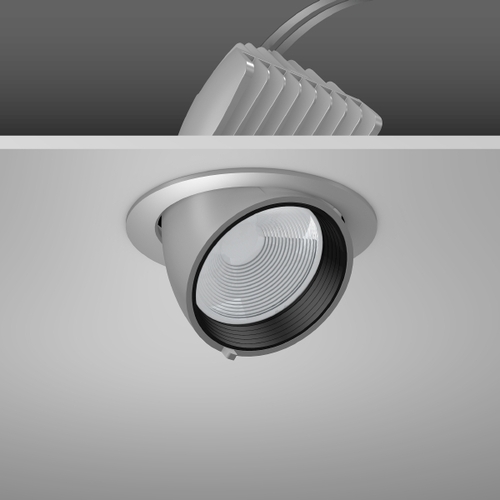 RZB LED-Einbaustrahler fresh meat, silber 911604.004