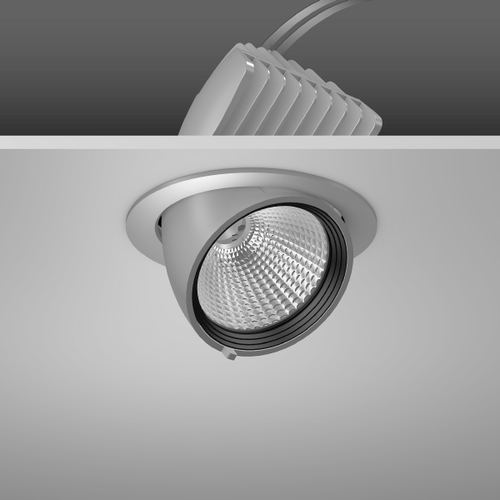 RZB LED-Einbaustrahler meat, silber 911606.004 RZB LED-Einbaustrahler meat, silber 911606.004