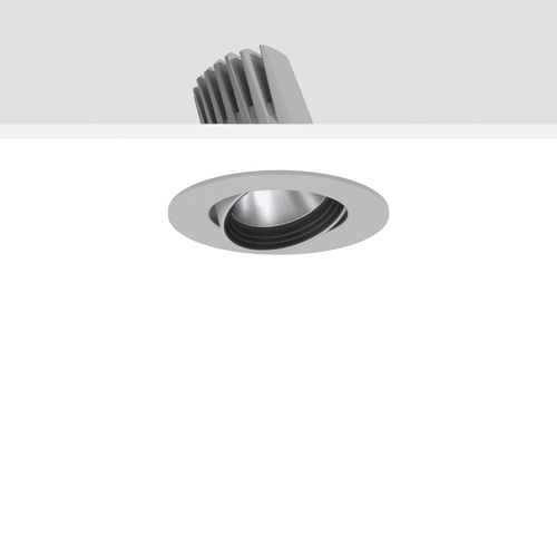 RZB LED-Einbaustrahler 927, DALI, silber 911620.004.2.76
