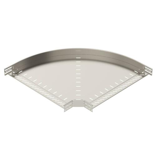 OBO Bettermann Vertr Bogen 90 Grad 60x600, rostfrei RB 90 660 A4