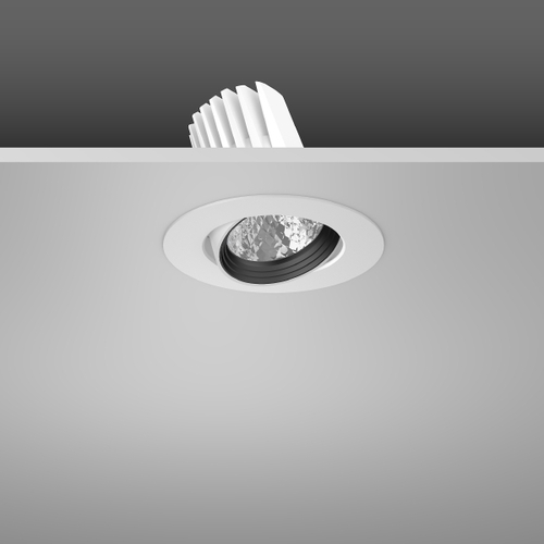 RZB LED-Einbaustrahler 935, DALI, weiß 911629.002.3.76