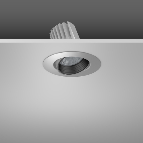 RZB LED-Einbaustrahler 927, DALI, silber 911632.004.2.76 RZB LED-Einbaustrahler 927, DALI, silber 911632.004.2.76