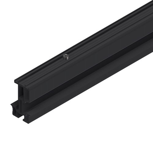 SL Rack Fassadensystem Unten 4575mm, schwarz eloxiert 36121-4575