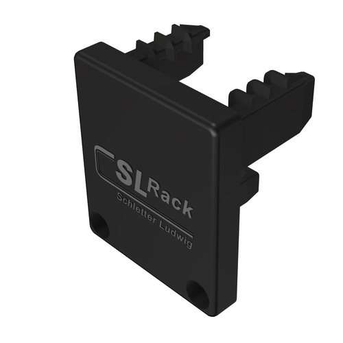 SL Rack Kunststoff-Endkappe RAIL 35, schwarz 94635-05