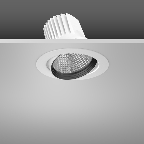 RZB LED-Einbaustrahler 930, DALI, weiß 911636.002.76