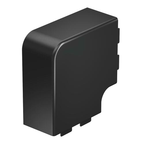 OBO Bettermann Vertr Flachwinkelhaube 60x110 PVC schwarz WDK HF60110SW