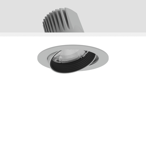 RZB LED-Einbaustrahler 940, DALI, silber 911640.004.1.76