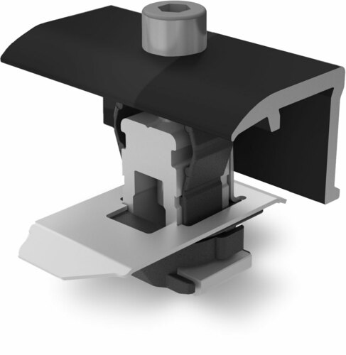 K2 Systems K2 Endklemme 25-40 mm Schwarz eloxiert 2004545