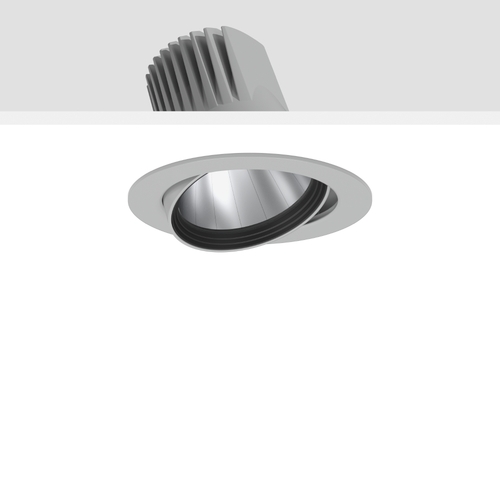 RZB LED-Einbaustrahler 935, DALI, silber 911643.004.3.76