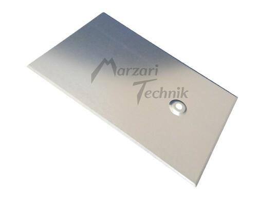 Marzari Technik Metalldachplatte Schiefer 25x59cm sw- Mtp Schf590 sg
