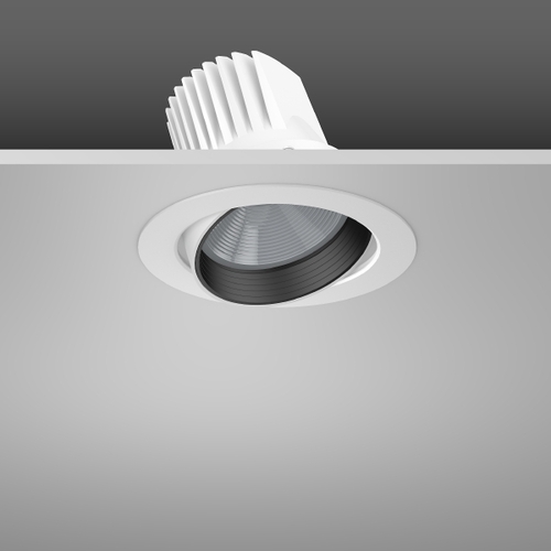 RZB LED-Einbaustrahler 935, DALI, weiß 911647.002.3.76