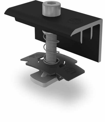 K2 Systems Modulendklemmen Set XS ClampECBlackSet33 2004779