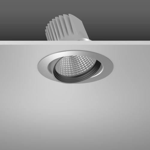 RZB LED-Einbaustrahler fresh meat, silber 911650.004 RZB LED-Einbaustrahler fresh meat, silber 911650.004