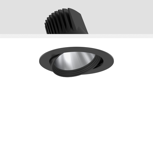 RZB LED-Einbaustrahler bakery, DALI, schwarz 911664.003.2.76