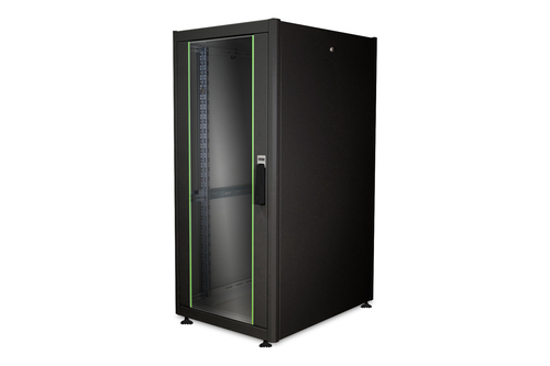 DIGITUS Netzwerkschrank Dynamic 26HE,RAL 9005 DN-19 26U-6/8-DB