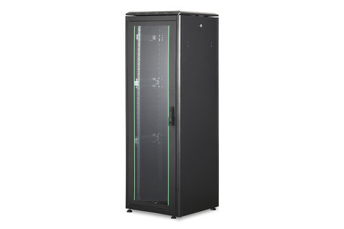 DIGITUS Netzwerkschrank Unique 36HE,RAL 9005 DN-19 36U-6/6-B-1
