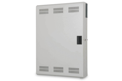 DIGITUS Wandgehäuse Slim 3HE,RAL 7035 DN-19 WM-3H3V-SL