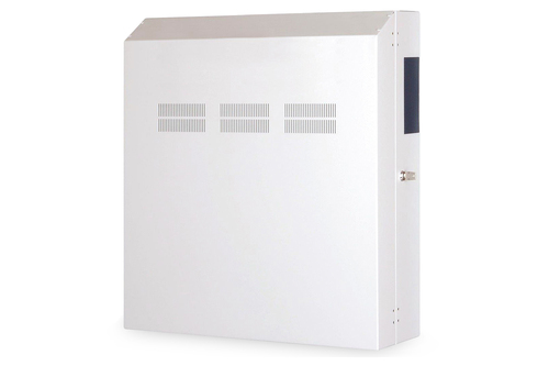 DIGITUS Wandgehäuse Slim 4HE,RAL 7035 DN-19 WM-V4U-SL