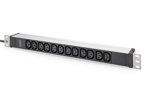 DIGITUS Steckdosenleiste 1HE Aluminum PDU DN-95426 DIGITUS Steckdosenleiste 1HE Aluminum PDU DN-95426