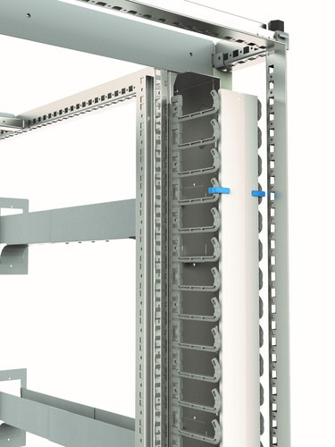 Schäfer IT-Systems IS-1 Kabelmanager vert 45HE 7035 verp B506002000