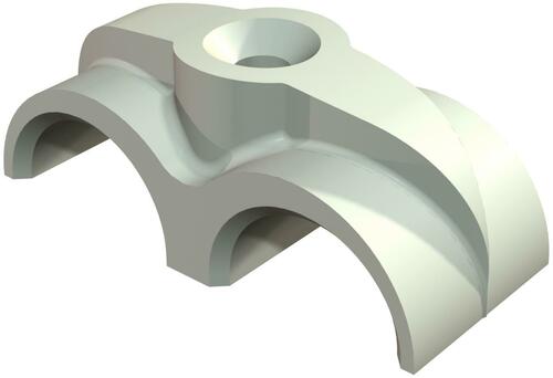 OBO Bettermann Vertr Doppel-Nagelschelle 3030 2