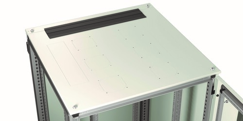 Schäfer IT-Systems IS-1 Dach Stanzung 60x100 9005 verp B506721120