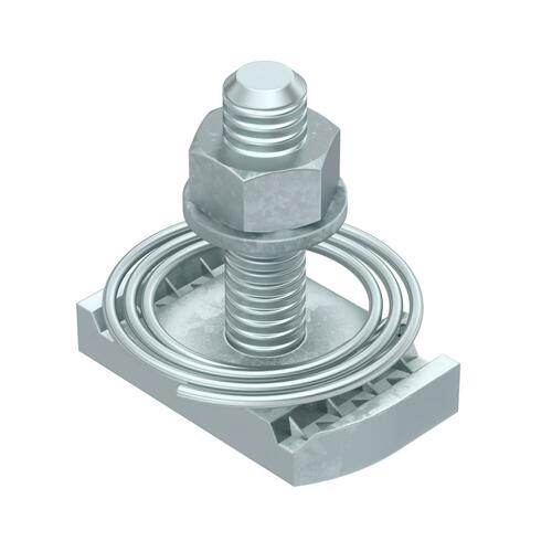 OBO Bettermann Vertr Hammerkopfschraube mit Feder MS41HBF M8x30 ZL OBO Bettermann Vertr Hammerkopfschraube mit Feder MS41HBF M8x30 ZL