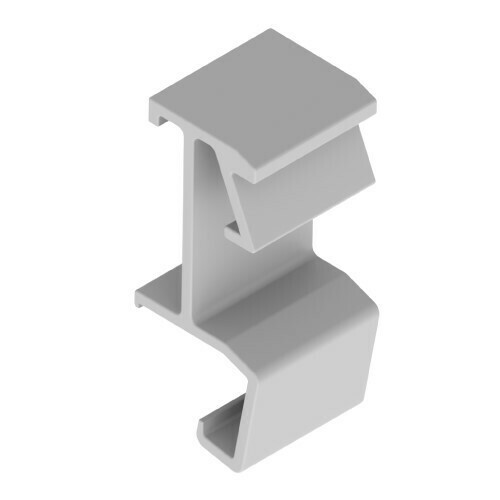 Unex Deckelabstandshalter grau RAL7035 U48X 67855-44