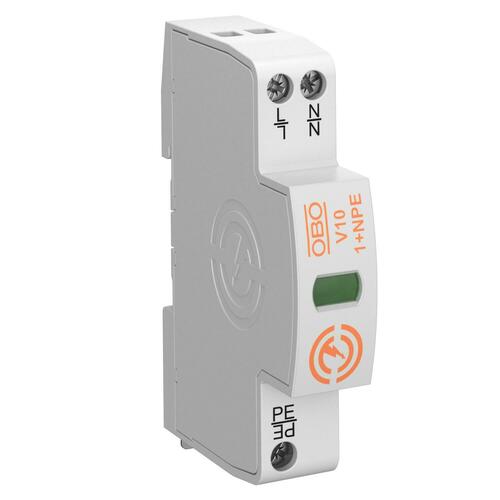 OBO Bettermann Vertr Überspannungsableiter Compact 1-polig V10-1+NPE