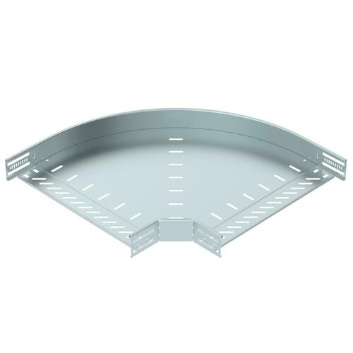 OBO Bettermann Vertr Bogen 90G für Kabelrinne horizontal 60x400 RB 90 640 FS ECO