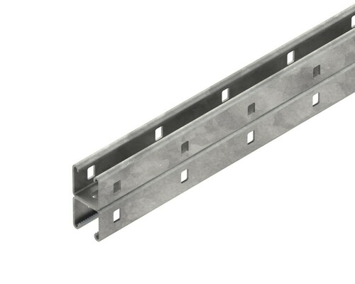 Niedax Ankerschiene doppelt C-Profil SW 22 mm 2996ZD/6 FL Niedax Ankerschiene doppelt C-Profil SW 22 mm 2996ZD/6 FL
