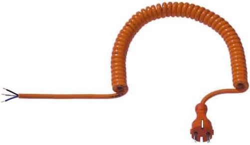 Bachmann Spiralleitung PUR 5m,orange 665.871