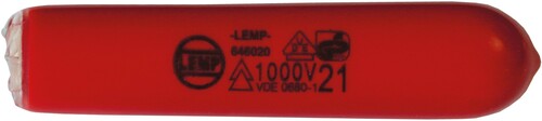 DEHN Isolierkappe 10x100mm ISK MS QS 6 35 L100 DEHN Isolierkappe 10x100mm ISK MS QS 6 35 L100