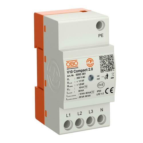 OBO Bettermann Vertr Überspannungsableiter V10 Compact 2.0 V10 Compact2.0