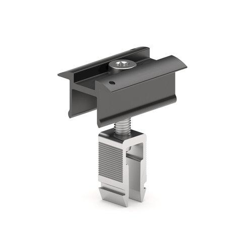 Schletter Rooftop Mittelklemme RapidPro 30-47mm schwarz elox 131020-901
