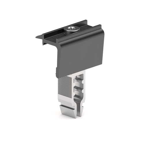 Schletter Rooftop Endklemme Rapid16 40-50 schwarz eloxiert 131101-902