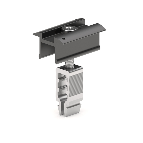 Schletter Rooftop Erdungsmittelkle. Rapid16 40-50 schwarz eloxiert 131121-902
