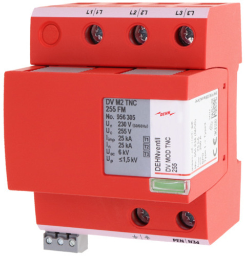 DEHN Kombi-Ableiter Typ1+2+3 DVM2TNC255FM #956305 DEHN Kombi-Ableiter Typ1+2+3 DVM2TNC255FM #956305