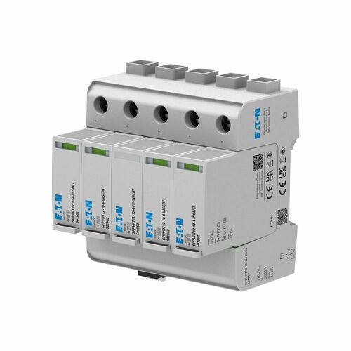 Eaton PV-Überspannungsschutz 1000V,Klasse1und2 SPPVRT12-10-4+PE+AX
