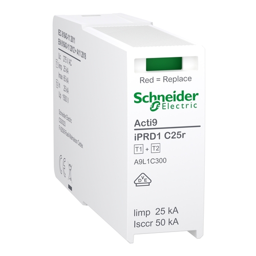 Schneider Electric Ersatz-Schutzmodul Kombiableiter iPRD1 A9L1C300