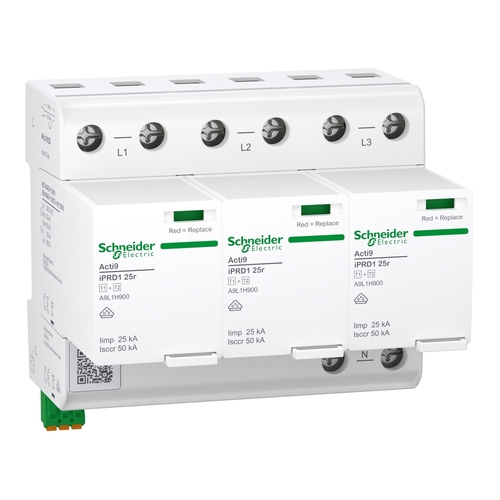 Schneider Electric Kombiableiter Acti9 iPRD1 25r 25kA limp 3P A9L1H325