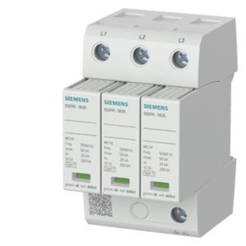 Siemens Dig.Industr. Überspannungsableiter UL Typ 1 3-polig 5SD7413-1KU02