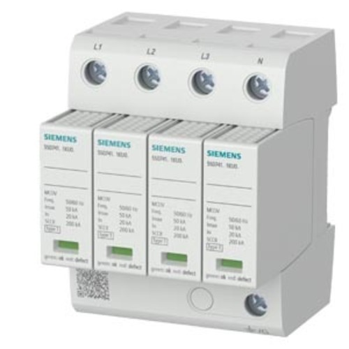 Siemens Dig.Industr. Überspannungsableiter UL Typ 1 4-polig 5SD7414-1KU02