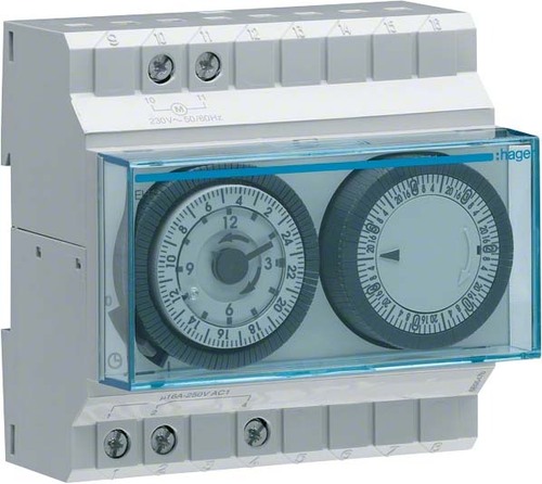 Hager Tages-/Wochenschaltuhr 1W/16A,1PLE EH191