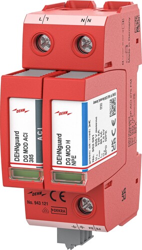 DEHN Überspannungsableiter Typ 2 DEHNguard MD DG MD TT 2P ACI275FM DEHN Überspannungsableiter Typ 2 DEHNguard MD DG MD TT 2P ACI275FM
