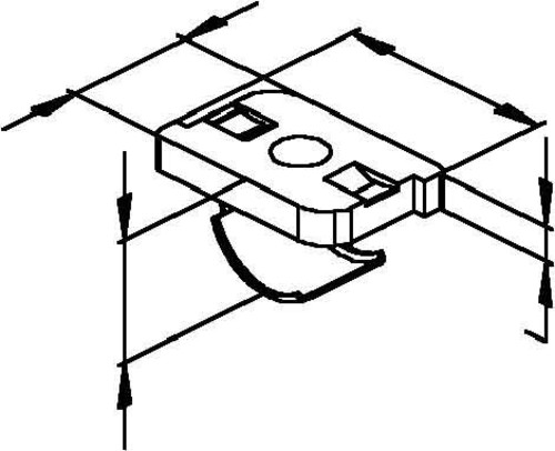 Niedax Gleitmutter GSF 0406