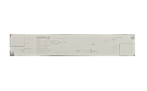 Opple Lighting LED-Betriebsgerät 24V 160W LEDDriver 24V-160W